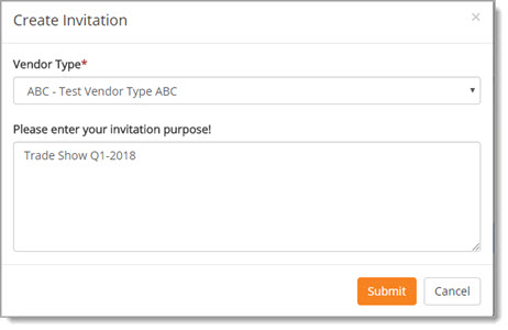 Create Invitaton